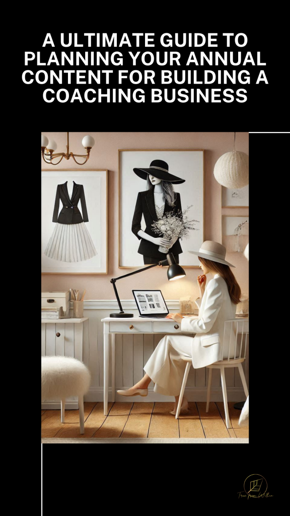 How to plan your year with woman working on her desk